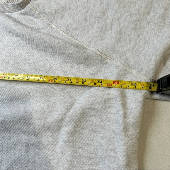 Madewell Gray Crew Neck Sweater Soft Cotton Blend - Picture 6 of 7